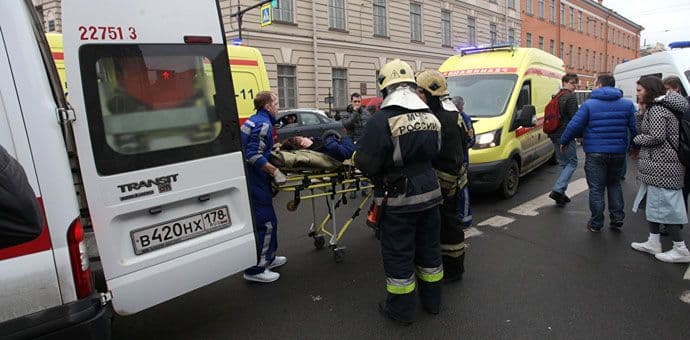 Sankt Peterburg: U bolnicama 50 povrijeđenih, jedna osoba kritično Sankt Peterburg: U bolnicama 50 povrijeđenih, jedna osoba kritično