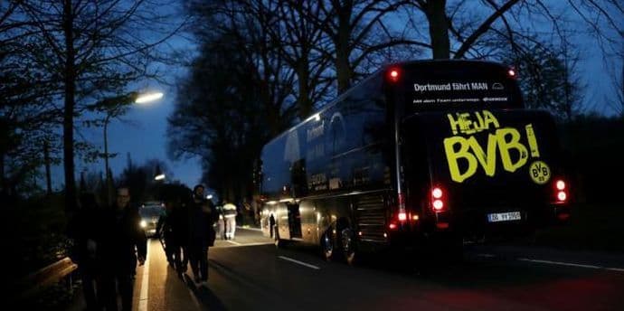 Eksploziv u žbunju, igrači Borusije bili meta! Eksploziv u žbunju, igrači Borusije bili meta!