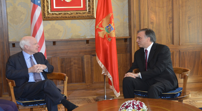 Vujanović-Mekejn: Kontinuirana podrška SAD-a Vujanović-Mekejn: Kontinuirana podrška SAD-a