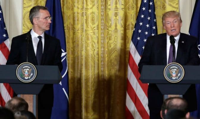 VIDEO: Tramp pozdravio Crnu Goru kao 29. članicu NATO, Stoltenberg mu zahvalio na potpisu na Protokol VIDEO: Tramp pozdravio Crnu Goru kao 29. članicu NATO, Stoltenberg mu zahvalio na potpisu na Protokol