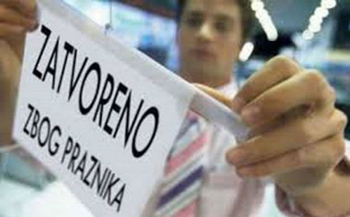 Neradni dani 13., 14. i 15. jul Neradni dani 13., 14. i 15. jul