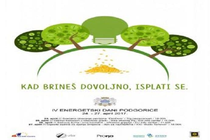 Počinju Energetski dani Podgorice Počinju Energetski dani Podgorice