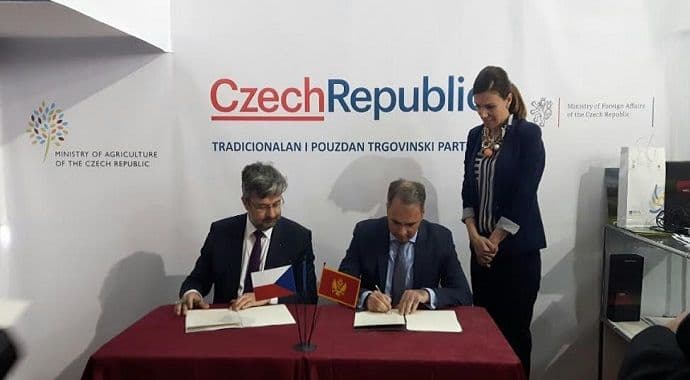 Potpisan protokol IV Sjednice Mješovite komisije sa Vladom Republike Češke Potpisan protokol IV Sjednice Mješovite komisije sa Vladom Republike Češke