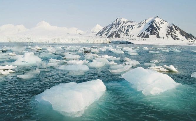 Obim morskog leda smanjen za 40 posto od 1979. godine Obim morskog leda smanjen za 40 posto od 1979. godine