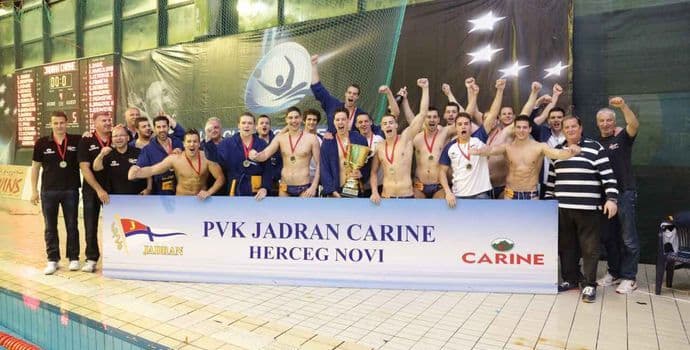 Jadran Carine ponovo prvak Crne Gore Jadran Carine ponovo prvak Crne Gore