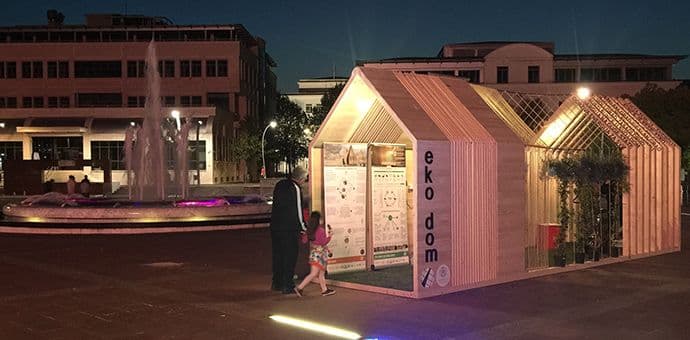Eko dom u centru Podgorice (Foto) Eko dom u centru Podgorice (Foto)