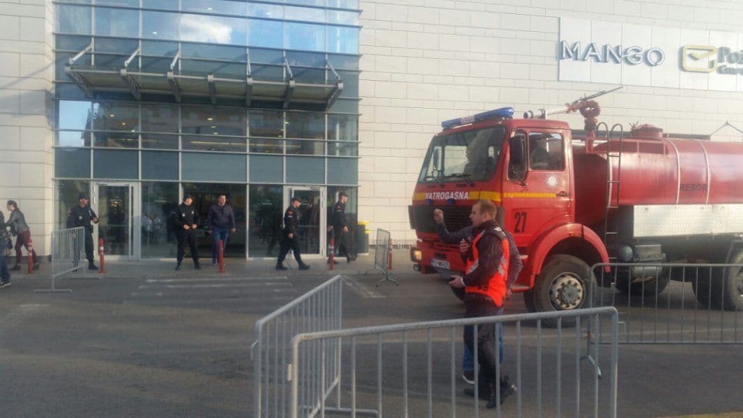 Nova dojava o bombi u Delti! Nova dojava o bombi u Delti!