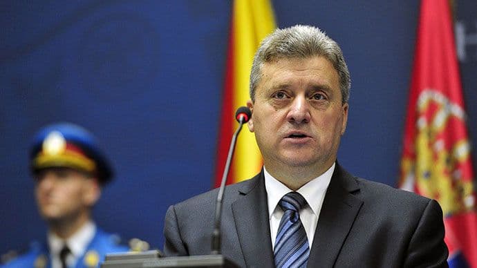 Predsjednik Ivanov se obratio građanima, na ulicama 50.000 ljudi Predsjednik Ivanov se obratio građanima, na ulicama 50.000 ljudi