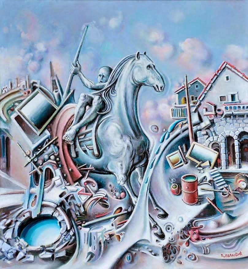 Bošku Odaloviću ukradeno 16 slika Bošku Odaloviću ukradeno 16 slika