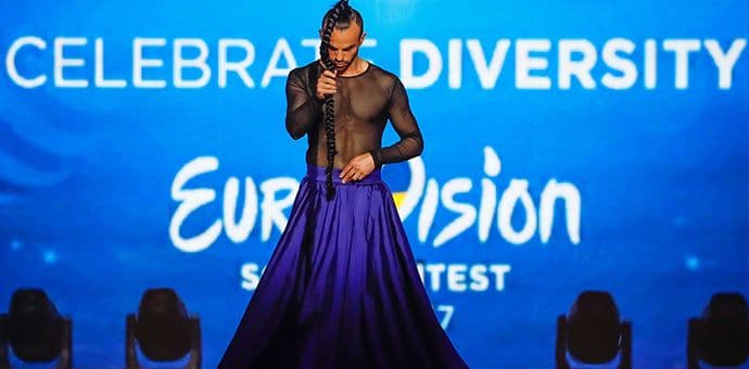 Eurosong: Pogledajte Slavka Kalezića prvi put na sceni u Kijevu (Foto, Video) Eurosong: Pogledajte Slavka Kalezića prvi put na sceni u Kijevu (Foto, Video)