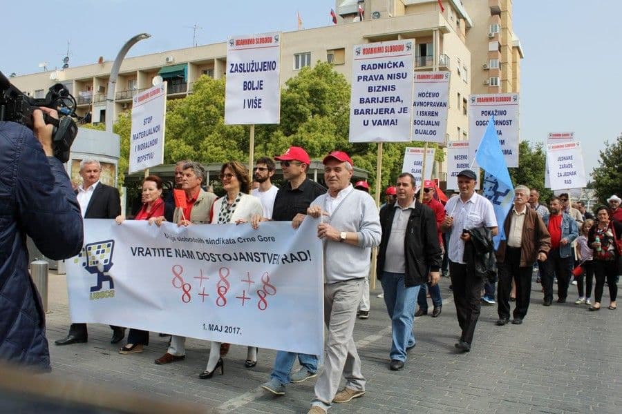 Protestna šetnja Unije slobodnih sindikata Protestna šetnja Unije slobodnih sindikata