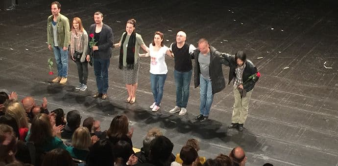 "Dokle pogled seže" u ZKM-u: Prva liga teatra "Dokle pogled seže" u ZKM-u: Prva liga teatra