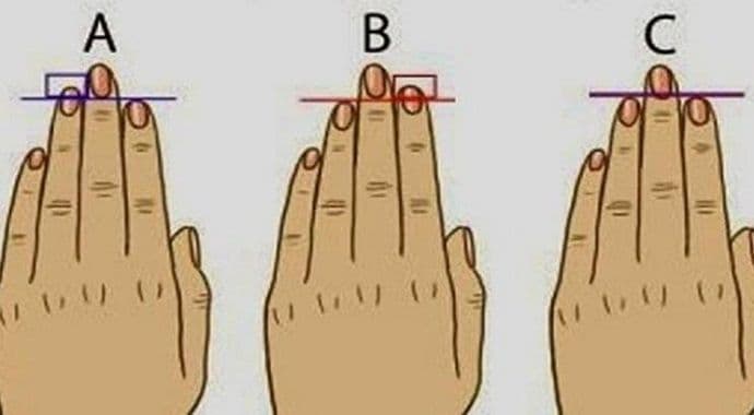 Evo što dužina vaših prstiju govori o vama Evo što dužina vaših prstiju govori o vama