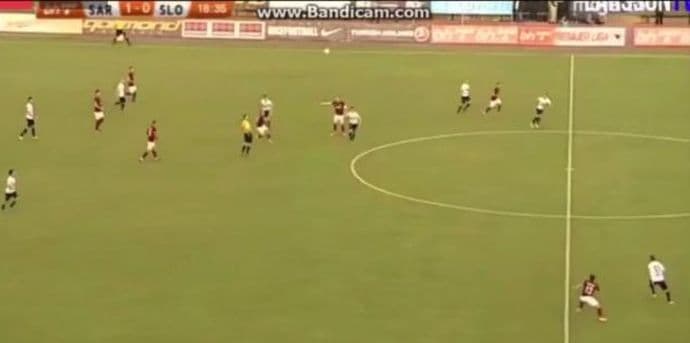 VIDEO: Navijač Sarajeva teško povrijeđen od topovskog udara VIDEO: Navijač Sarajeva teško povrijeđen od topovskog udara