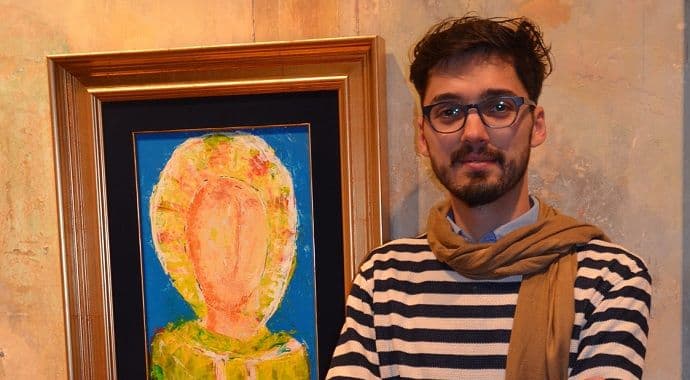 Slike podgoričkog umjetnika na izložbi u Evropskom muzeju moderne umjetnosti Slike podgoričkog umjetnika na izložbi u Evropskom muzeju moderne umjetnosti