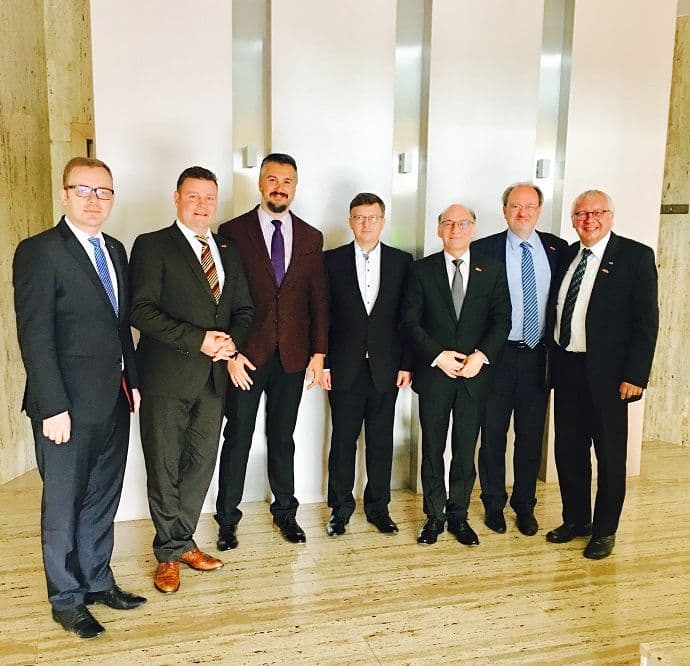 Pejović primio poslanike Hrišćansko – demokratske unije Pejović primio poslanike Hrišćansko – demokratske unije