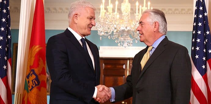 Marković nakon susreta sa Tilersonom: Crna Gora sama rješava svoje probleme Marković nakon susreta sa Tilersonom: Crna Gora sama rješava svoje probleme