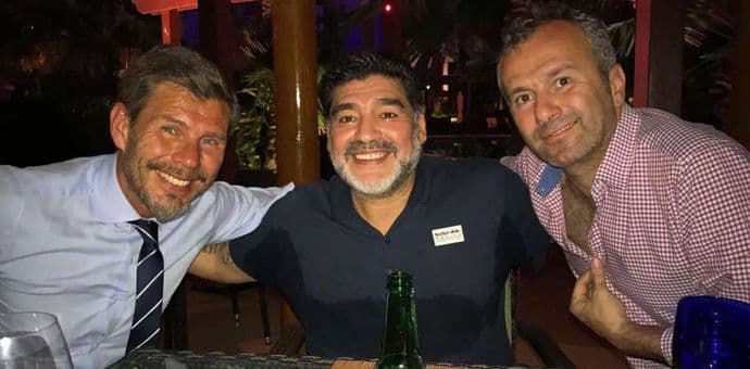 Savićević, Maradona i Boban - legende za istim stolom Savićević, Maradona i Boban - legende za istim stolom