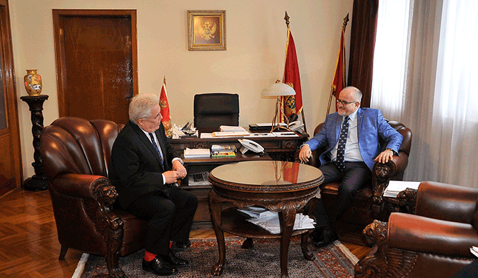 Darmanović: Zahvalnost Vitingu na doprinosu jačanju crnogorsko- britanskih odnosa Darmanović: Zahvalnost Vitingu na doprinosu jačanju crnogorsko- britanskih odnosa