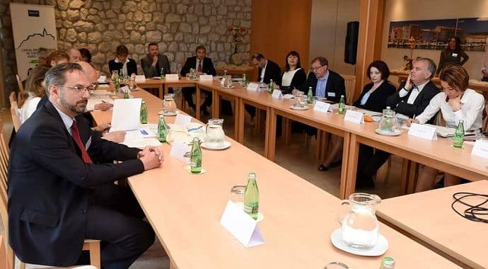 Dajković učestvovao na Konferenciji o lokalnom razvoju razvoj u okviru Faro konvencije Dajković učestvovao na Konferenciji o lokalnom razvoju razvoj u okviru Faro konvencije