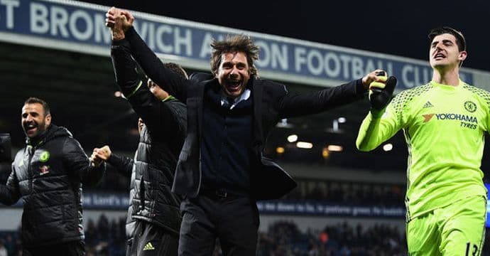 VIDEO: Konteova proslava titule pomjerila granice VIDEO: Konteova proslava titule pomjerila granice