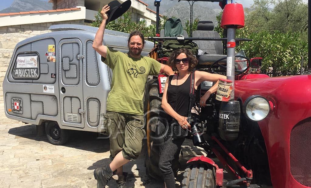 Na traktoru od Poljske do Crne Gore Na traktoru od Poljske do Crne Gore