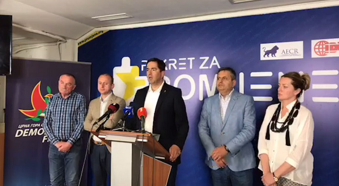 Medojević: Glavna meta današnjeg progona sam ja Medojević: Glavna meta današnjeg progona sam ja