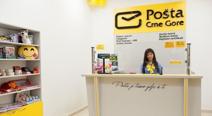 Pošta Crne Gore otvorila poslovnicu 81114 u TC ,, Forum“ Pošta Crne Gore otvorila poslovnicu 81114 u TC ,, Forum“