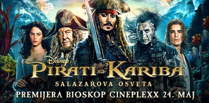 Novi repertoar Cineplexxa, "Pirati" premijerno 24. maja! Novi repertoar Cineplexxa, "Pirati" premijerno 24. maja!