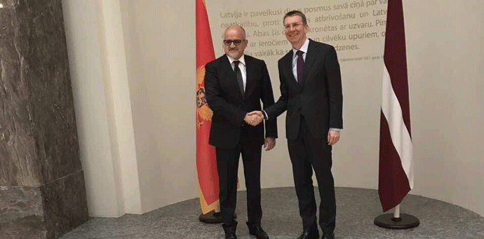 Unaprijeđena saradnja sa Letonijom Unaprijeđena saradnja sa Letonijom