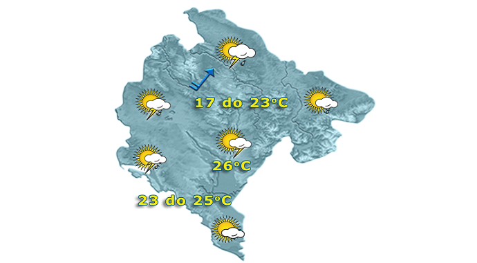 Za vikend promjena vremena Za vikend promjena vremena