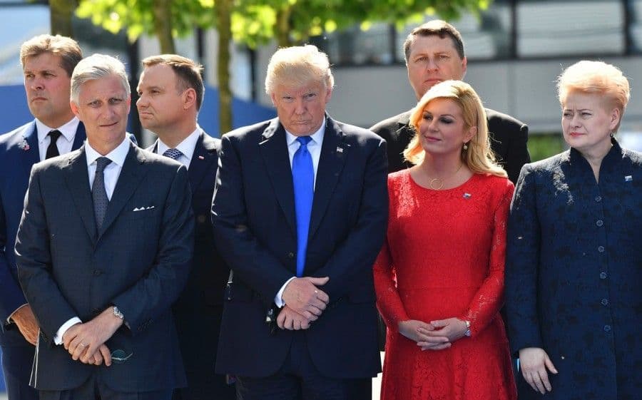 Hrvatska predsjednica: Tramp je ležeran, ljubazan, šali se (VIDEO) Hrvatska predsjednica: Tramp je ležeran, ljubazan, šali se (VIDEO)