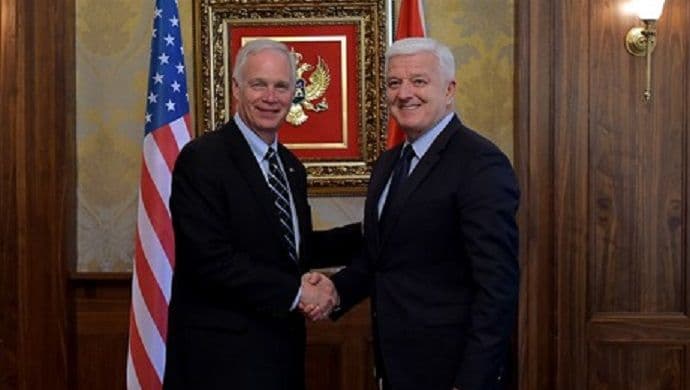 Senator Džonson čestitao Crnoj Gori na hrabrosti i liderstvu Senator Džonson čestitao Crnoj Gori na hrabrosti i liderstvu