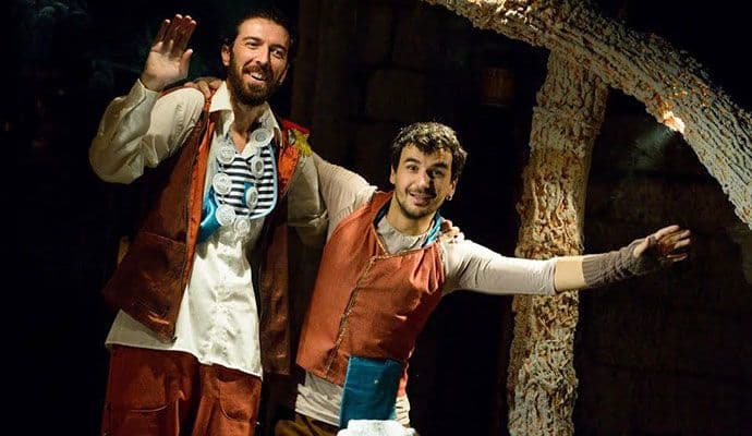 “Njegoš za djecu – kako rastu veliki ljudi” na Velikoj sceni “Njegoš za djecu – kako rastu veliki ljudi” na Velikoj sceni