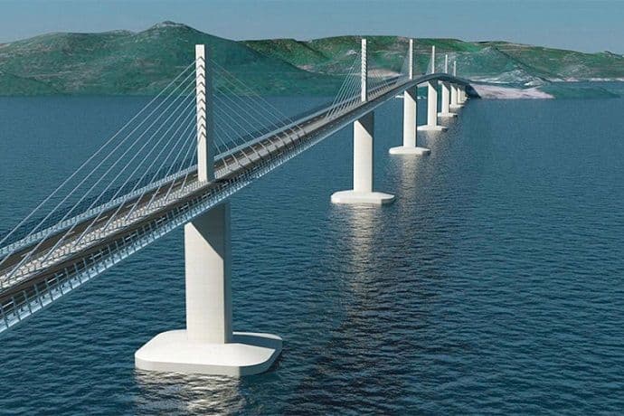 Hrvatskoj od EU 357 miliona eura za izgradnju Pelješkog mosta Hrvatskoj od EU 357 miliona eura za izgradnju Pelješkog mosta