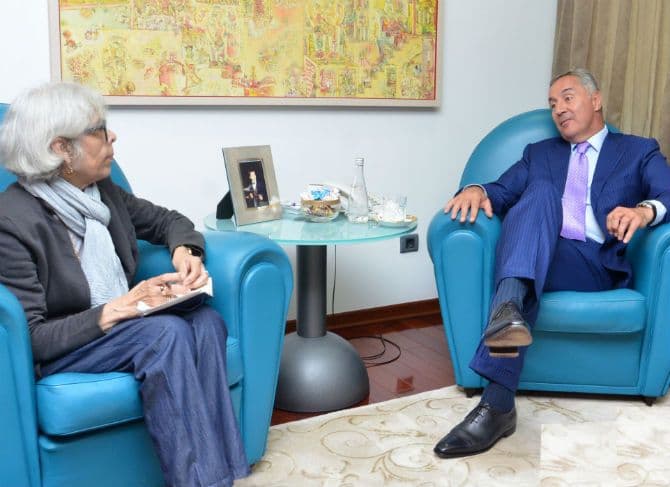 Đukanović – Davije: Puna podrška Crnoj Gori u ostvarivanju strateških nacionalnih ciljeva Đukanović – Davije: Puna podrška Crnoj Gori u ostvarivanju strateških nacionalnih ciljeva