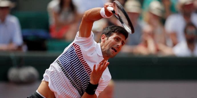 Đoković ubjedljiv u osmini finala RG Đoković ubjedljiv u osmini finala RG