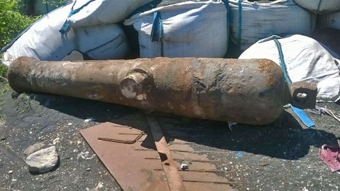 U Brodogradilištu Bijela u otpadu pronađen TOP, star vijek i po U Brodogradilištu Bijela u otpadu pronađen TOP, star vijek i po