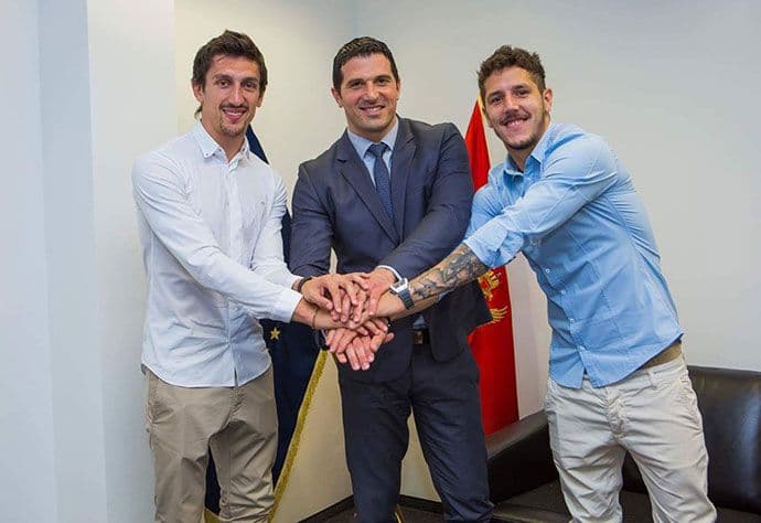 Jovetić i Savić na prijemu kod ministra Janovića Jovetić i Savić na prijemu kod ministra Janovića