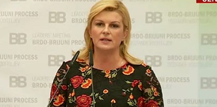 Grabar-Kitarović: Termin Zapadni Balkan getoizira to područje' Grabar-Kitarović: Termin Zapadni Balkan getoizira to područje'