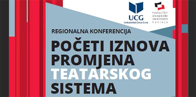 Konferencija o promjeni teatarskog sistema u Ministarstvu kulture Konferencija o promjeni teatarskog sistema u Ministarstvu kulture