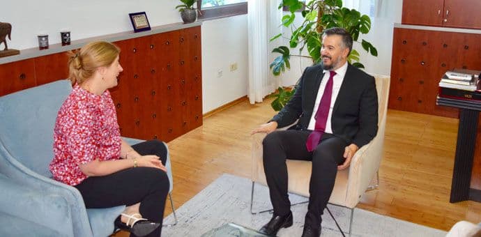 Pejović – Kemp: Velika Britanija nastavlja da podržava reformske procese u CG Pejović – Kemp: Velika Britanija nastavlja da podržava reformske procese u CG