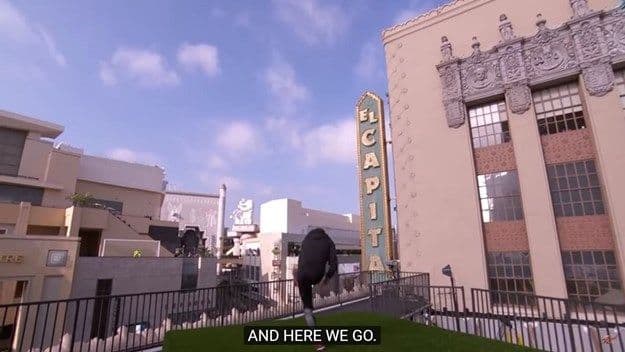 Nejmar osvojio Ameriku: Postigao gol sa krova na krov preko čuvenog bulevara Holivud! Nejmar osvojio Ameriku: Postigao gol sa krova na krov preko čuvenog bulevara Holivud!