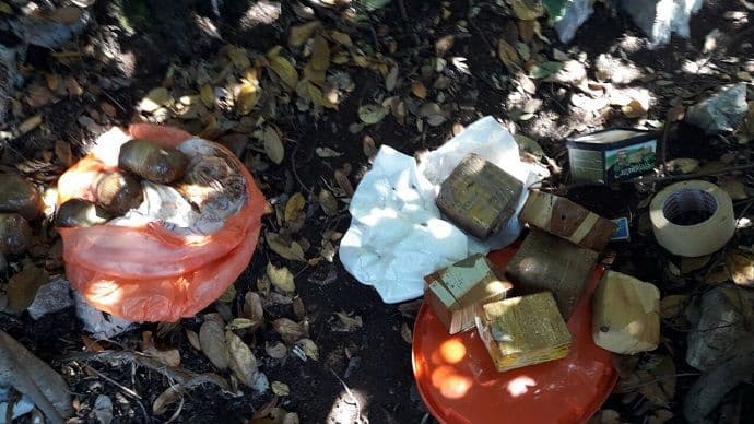 Kod Krimovice pronađen eksploziv namijenjen nezakonitom izlovu ribe Kod Krimovice pronađen eksploziv namijenjen nezakonitom izlovu ribe