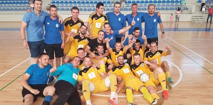 Titograd prvak Crne Gore u futsalu Titograd prvak Crne Gore u futsalu