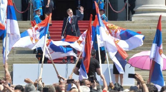 Na Vučićevoj svečanosti 5.000 zvanica Na Vučićevoj svečanosti 5.000 zvanica