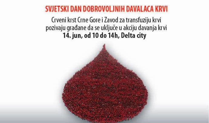 Akcija davanja krvi u Delta city-u: “Daj krv. Daj sad. Daj često.” Akcija davanja krvi u Delta city-u: “Daj krv. Daj sad. Daj često.”