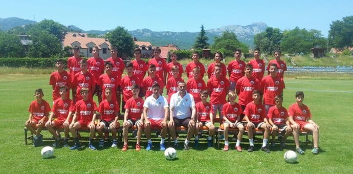 Pjetlići i pioniri FK Lovćen u Veneciji Pjetlići i pioniri FK Lovćen u Veneciji