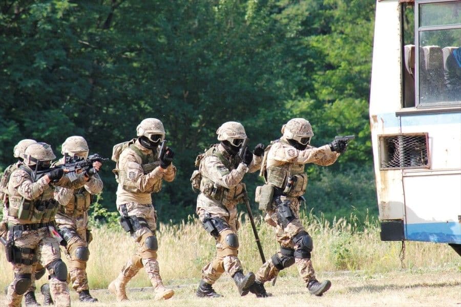 Vježba pripadnika Vojske Crne Gore Vježba pripadnika Vojske Crne Gore