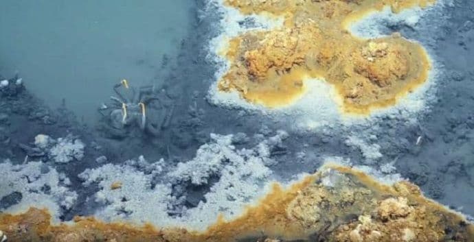 Đakuzi očaja: Pronađeno smrtonosno jezero ispod mora (VIDEO) Đakuzi očaja: Pronađeno smrtonosno jezero ispod mora (VIDEO)